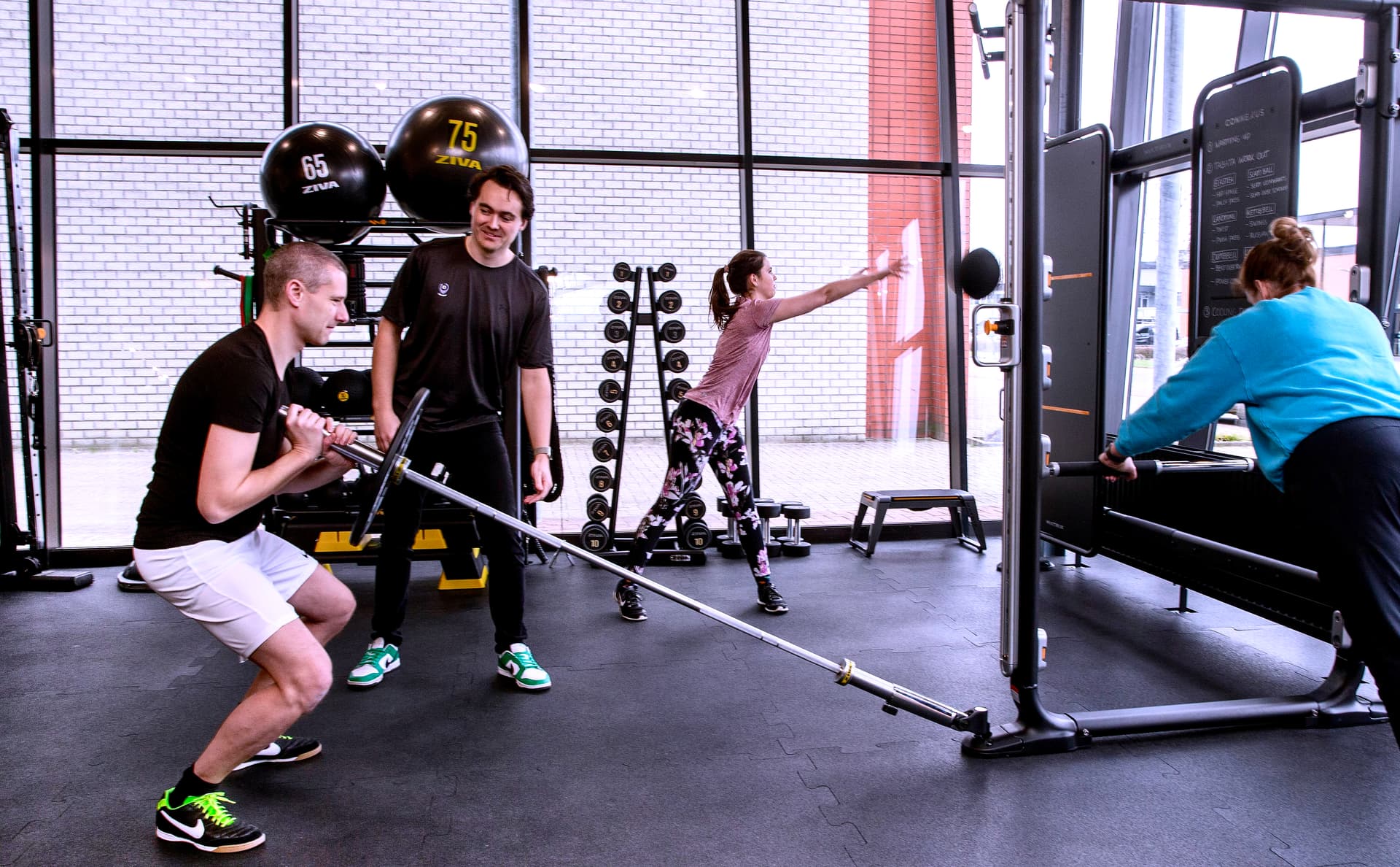 Gevarieerde oefeningen in Small Group Training