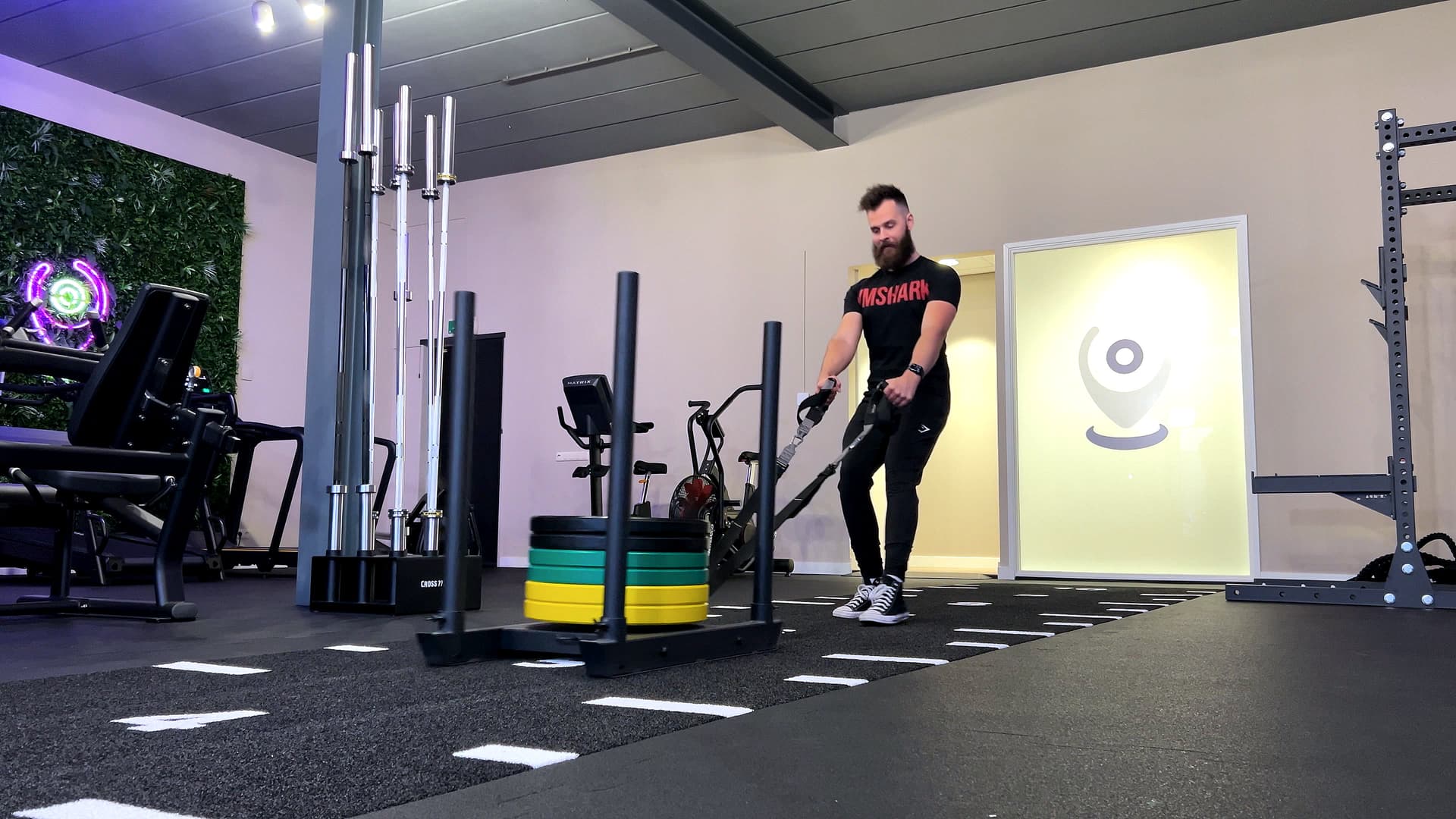 Battle Rope workout in Small Group Training